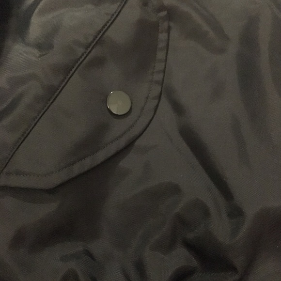 Victoria’s Secret PINK Black Flight Bomber Jacket - Picture 5 of 7